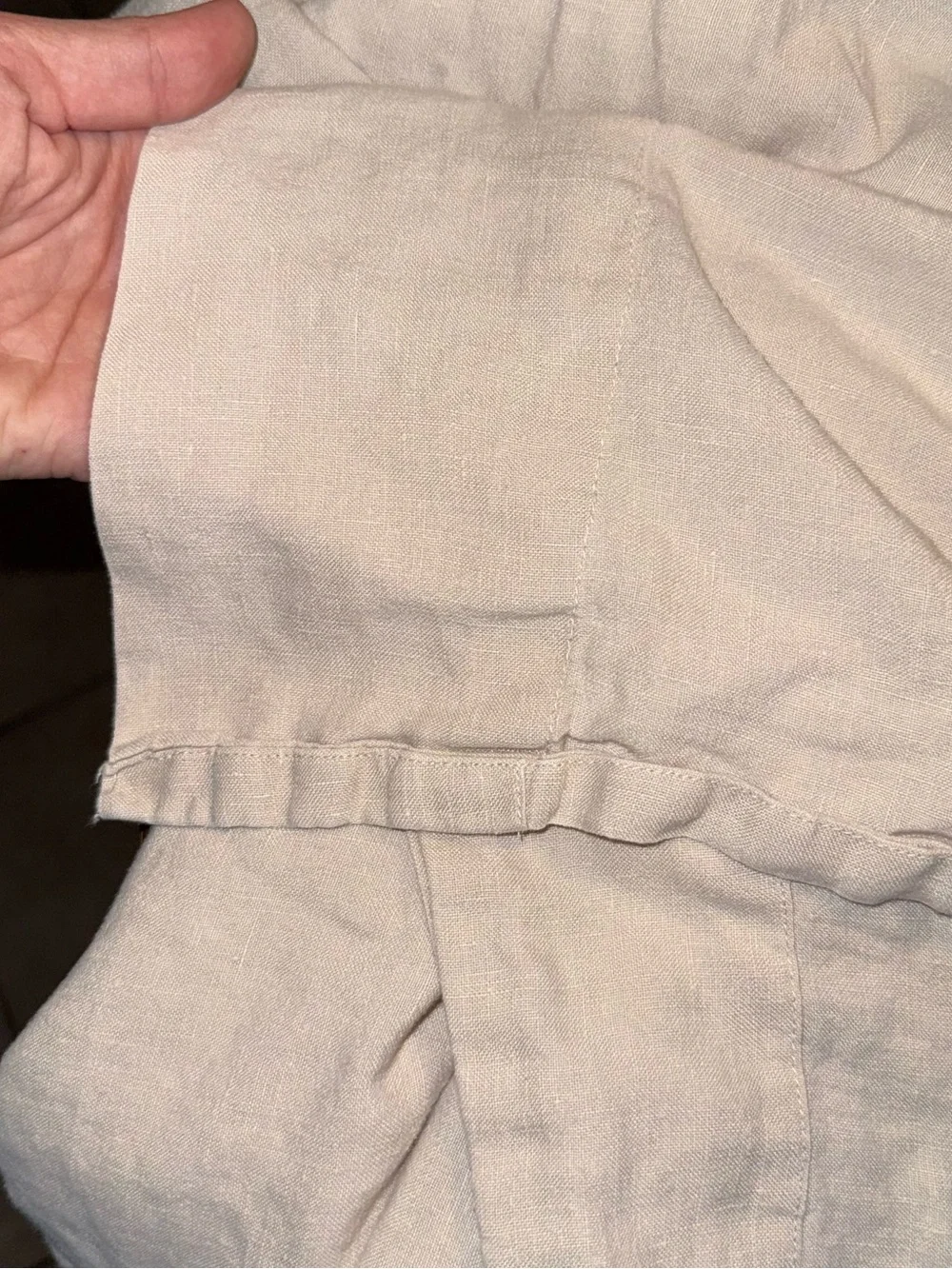 SIJO Luxe Weave Oatmeal 100% French Flax Linen Full/Queen Sheet Set
